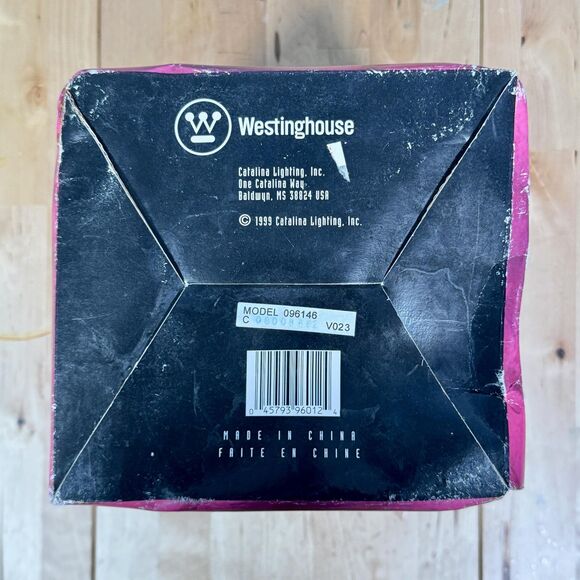 Westinghouse Carousel Collection OCEAN Design Spinning Fish Lamp Vintage 1999 - Picture 6 of 11